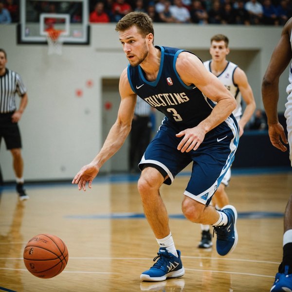 Quelles stratégies spécifiques peuvent aider à réduire les risques de blessures au genou lors d'enchaînements rapides en basket?